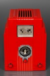 Air King ’Skyscraper’ Radio Model 66 in Red Plaskon- Harold Van Doren